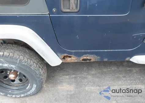 2002 Jeep Wrangler X из США, поврежденный, VIN 1J4FA39S52P724395